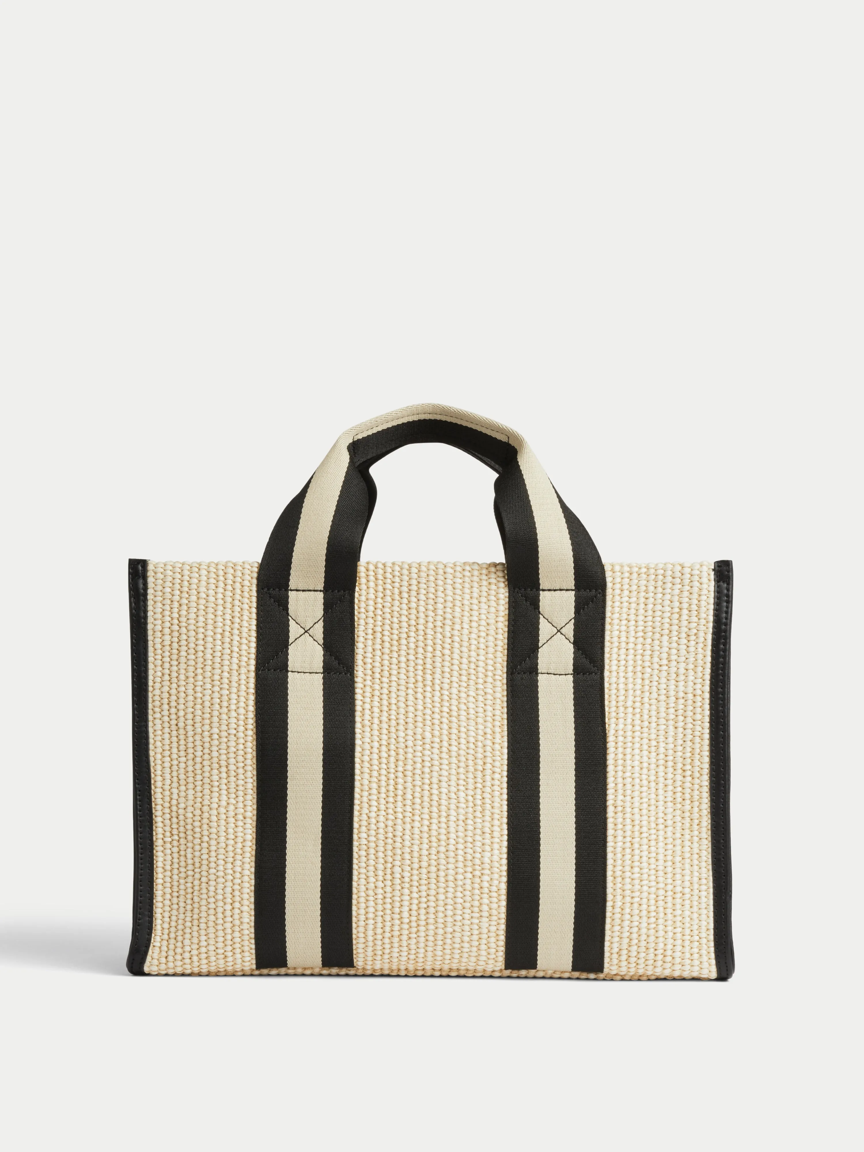Athena Woven Tote | Cream sold by Jigsaw