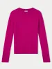 Cloud Cashmere Crew Jumper | Pink sold by Jigsaw