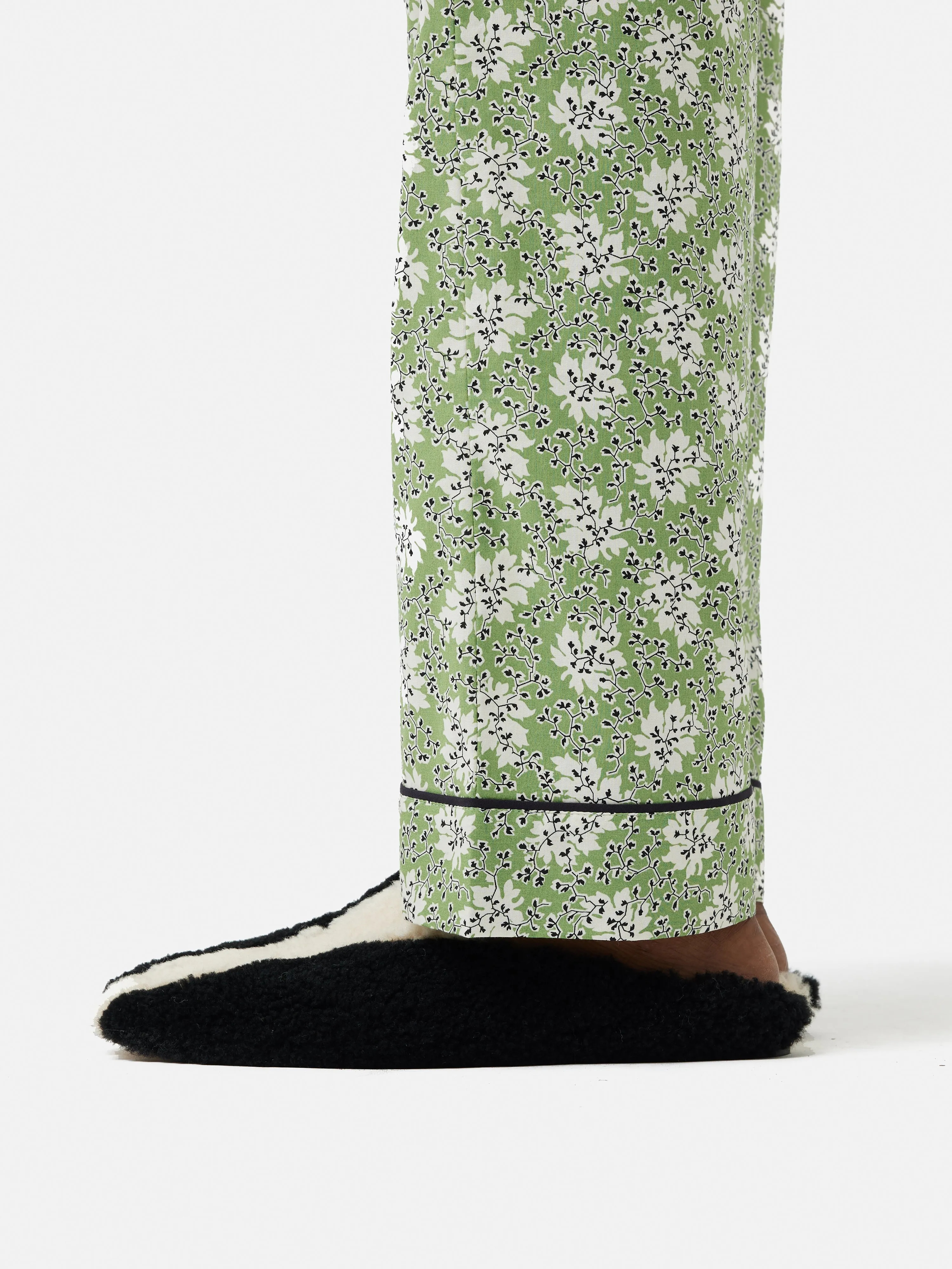 Block Leaf Pyjama | Green sold by Jigsaw product image thumbnail 4