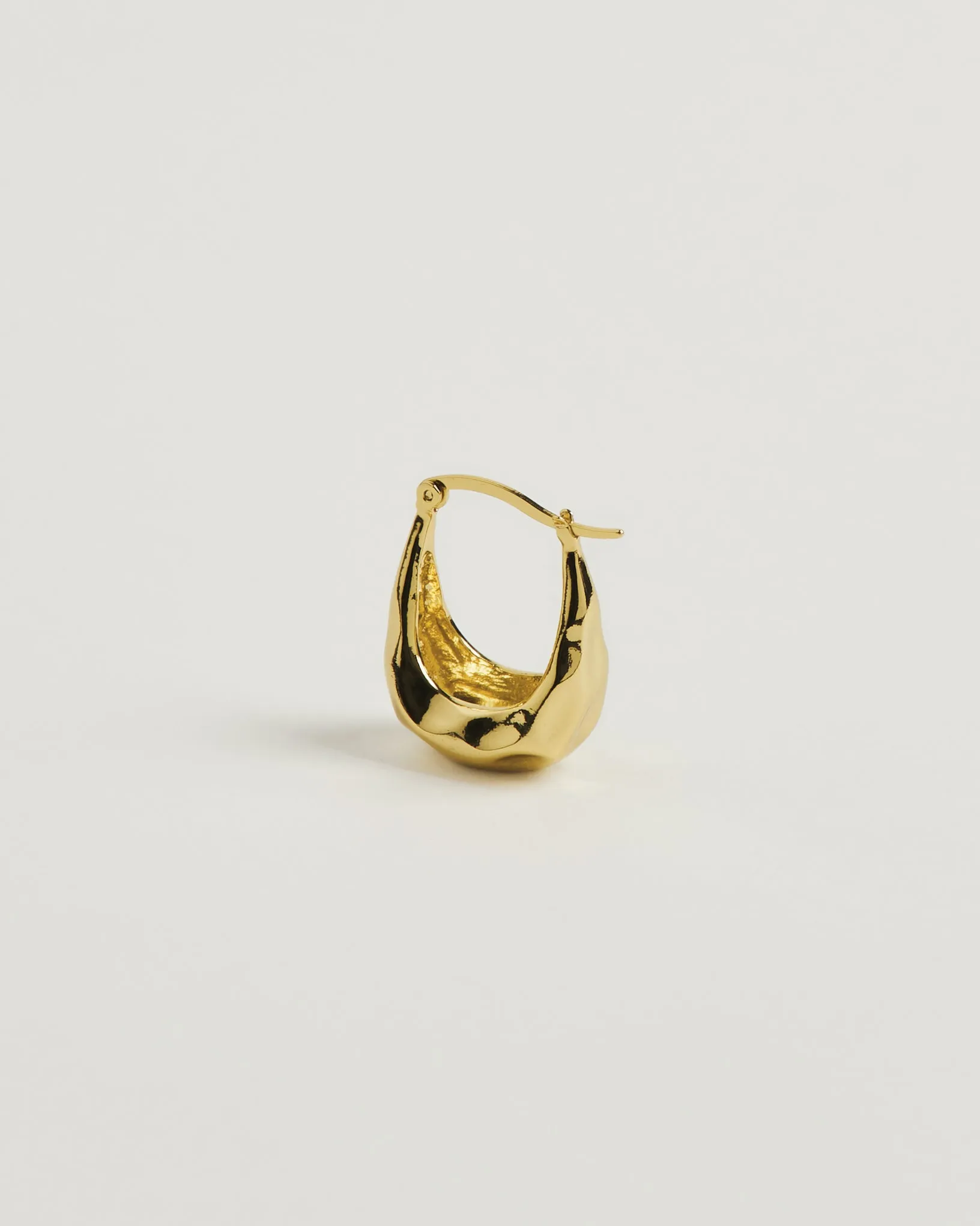 Hammered Hoop | Gold sold by Jigsaw product image thumbnail 2