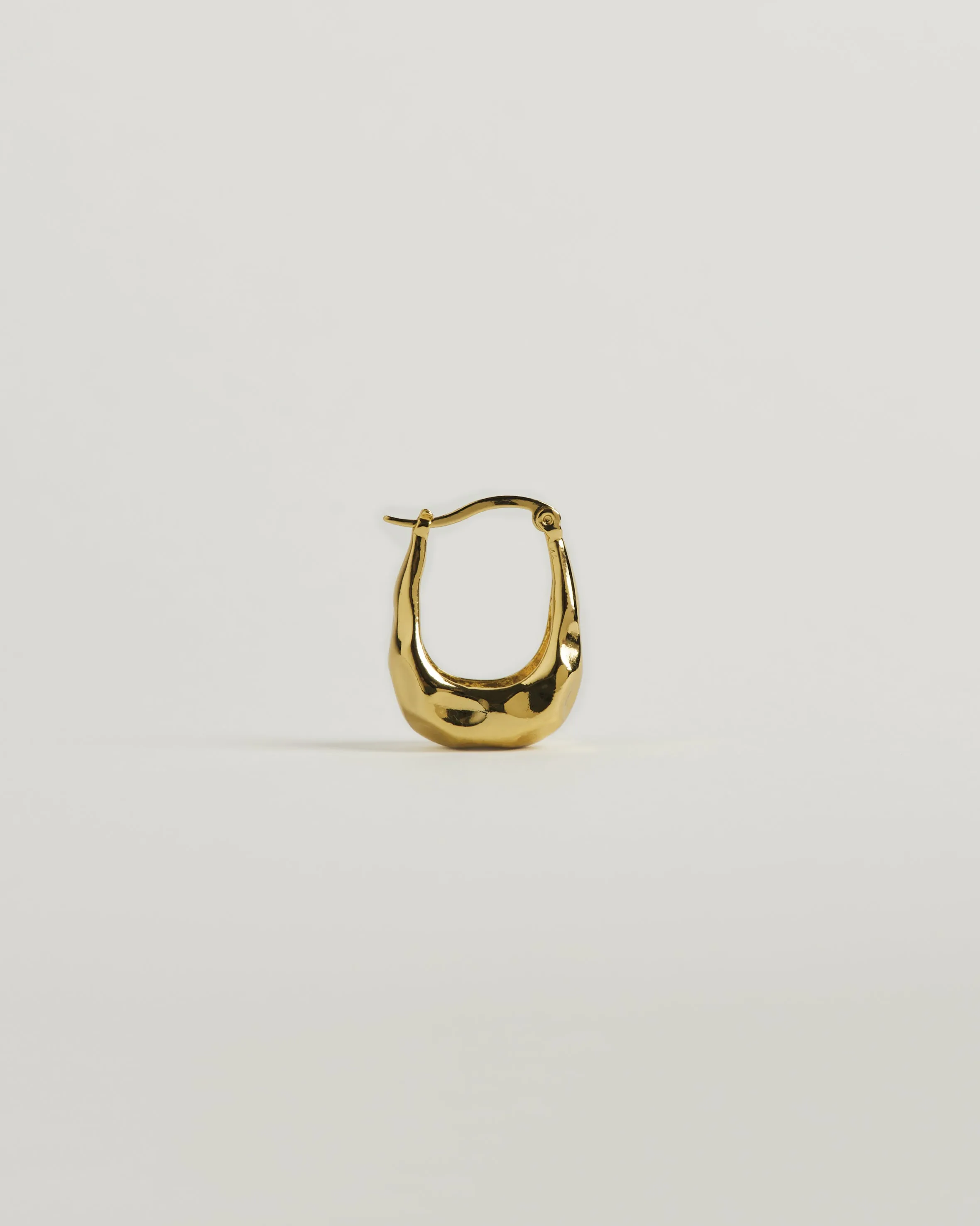 Hammered Hoop | Gold sold by Jigsaw product image thumbnail 3