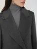 Wool Maxi City Coat | Charcoal sold by Jigsaw