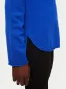 Merino Scoop Hem Jumper | Blue sold by Jigsaw