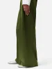 Satin Drape Trouser | Green sold by Jigsaw