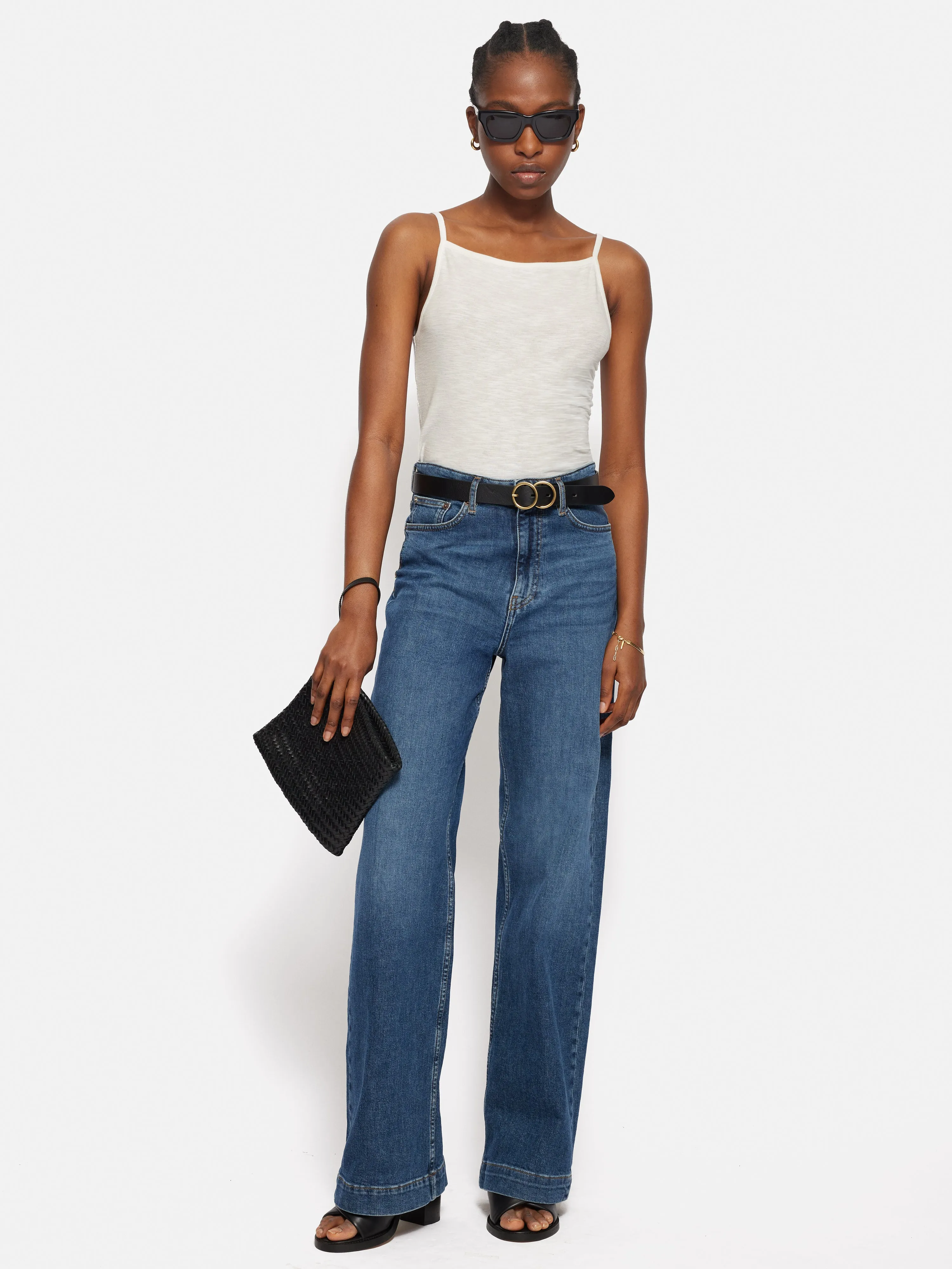 Cotton Luxe Tank | Ivory sold by Jigsaw product image thumbnail 2