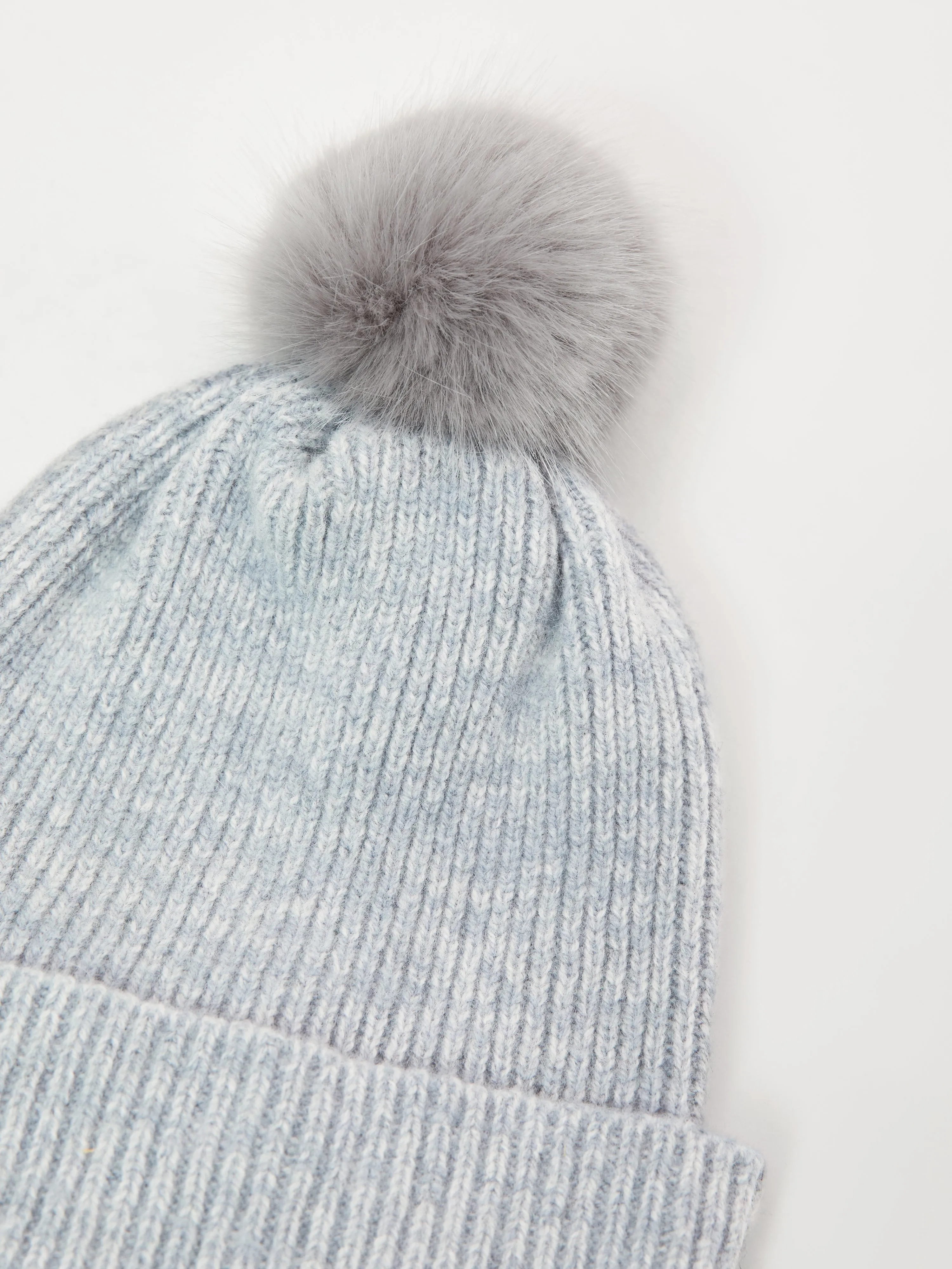 Pom Hat | Grey sold by Jigsaw product image thumbnail 5
