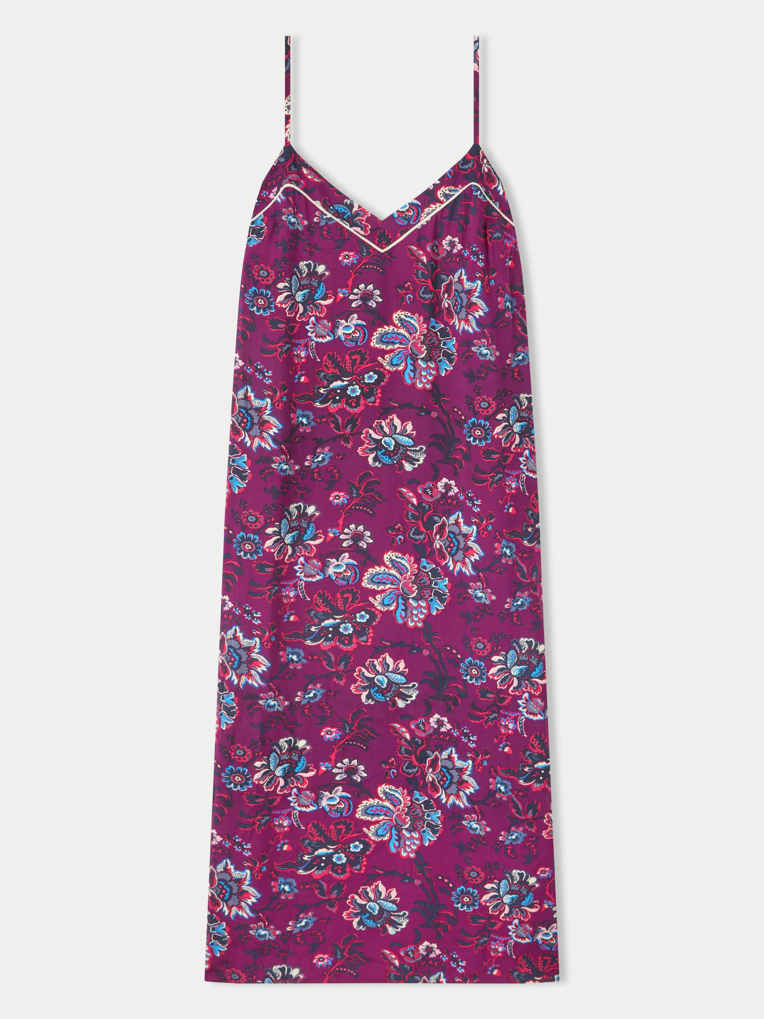 Rococo Floral Modal Night dress | Purple sold by Jigsaw product image thumbnail 5