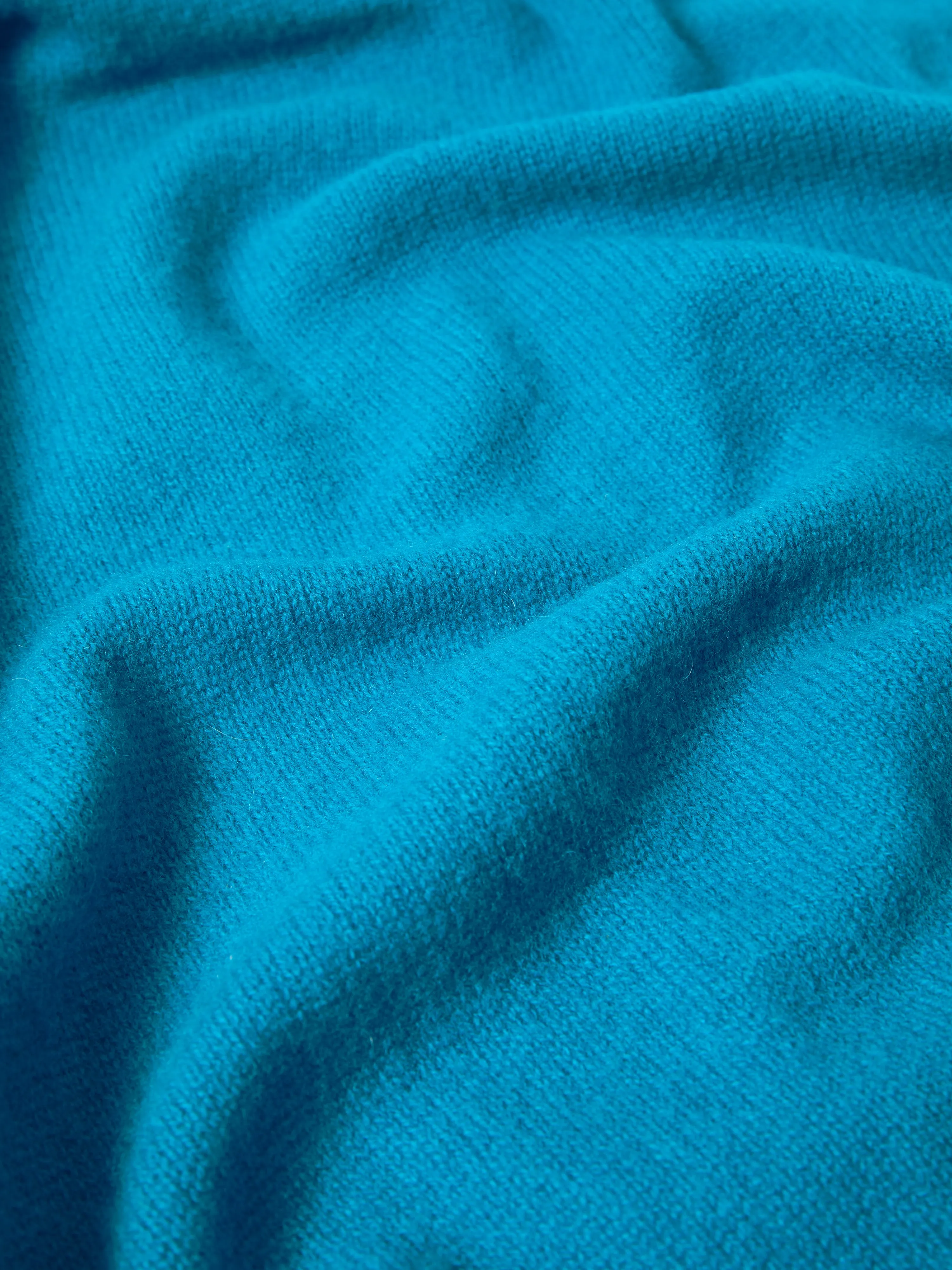 Miller Wool Cashmere Blend Scarf | Blue sold by Jigsaw product image thumbnail 5