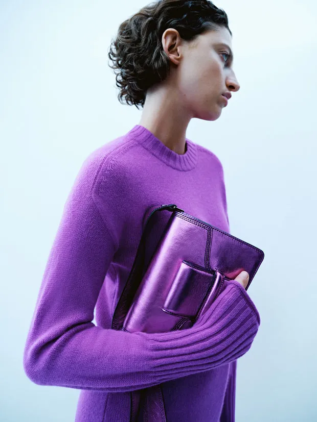 Ada Leather Crossbody Bag | Pink sold by Jigsaw product image thumbnail 2