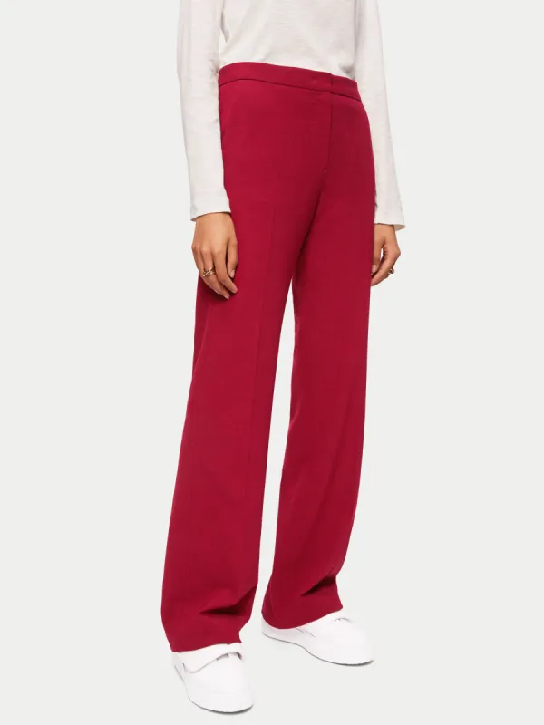 Crosshatch Mason Trouser | Red sold by Jigsaw