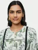 Botanist Floral Linen Dress | Green sold by Jigsaw