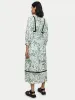 Botanist Floral Linen Dress | Green sold by Jigsaw