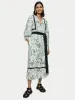 Botanist Floral Linen Dress | Green sold by Jigsaw
