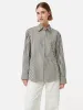 Cotton Poplin Stripe Shirt | Cream sold by Jigsaw