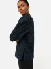 Cotton Gingham Cicelly Top | Navy sold by Jigsaw