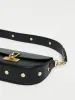Denbigh Studded Leather Bag | Black sold by Jigsaw