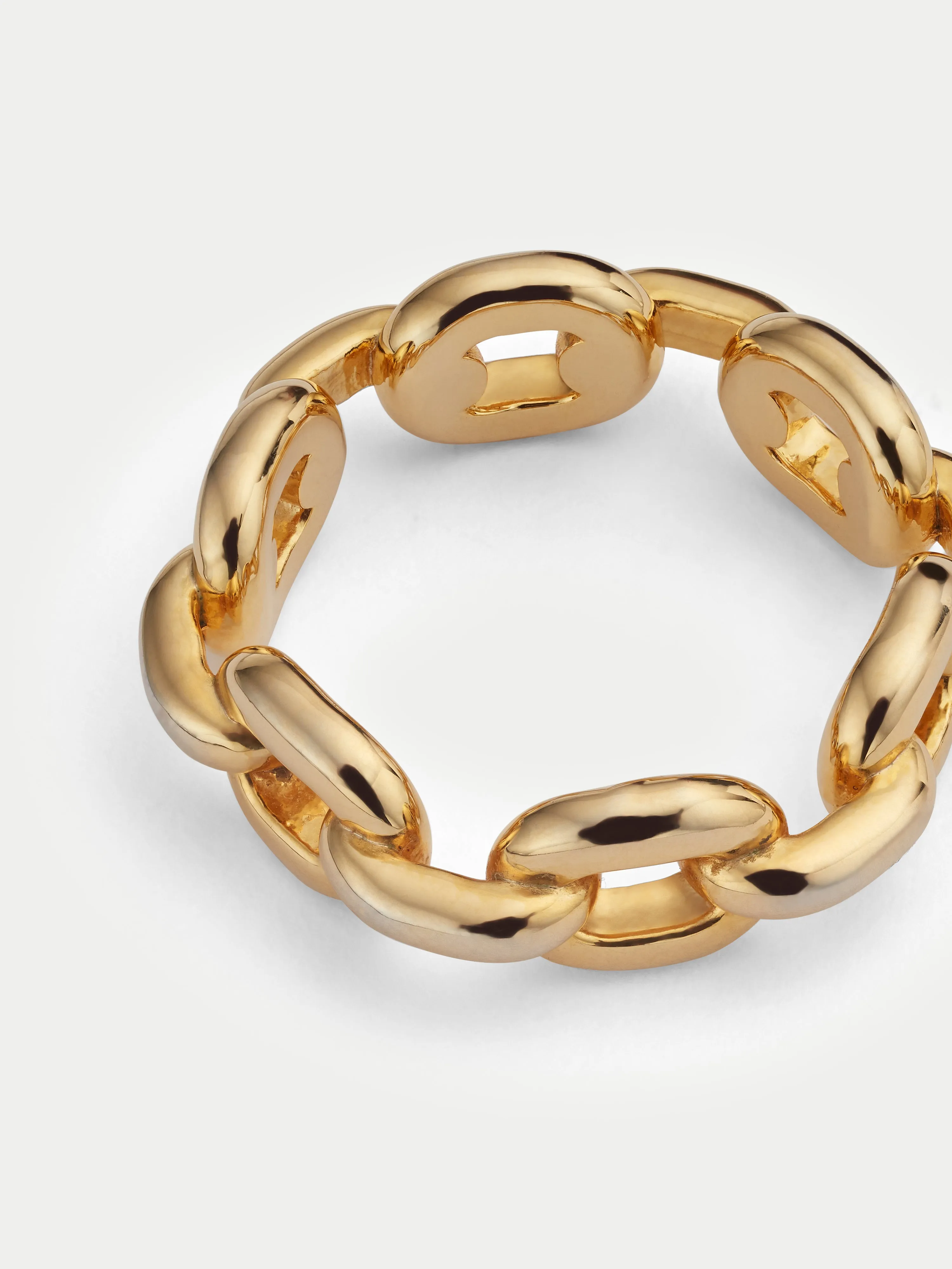 Oval Chain Ring | Gold sold by Jigsaw product image thumbnail 2