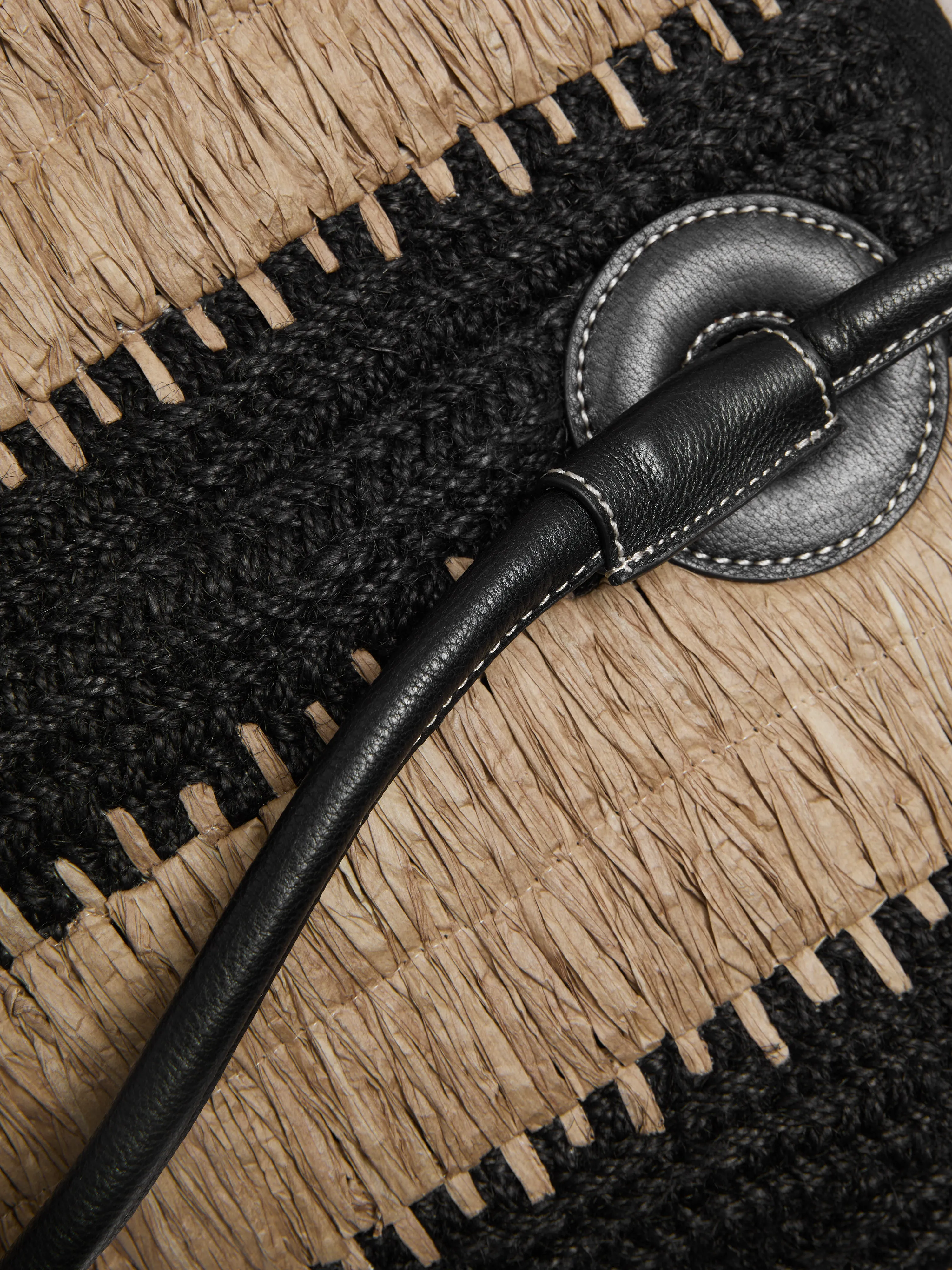 Raffia Stripe Tote | Beige sold by Jigsaw product image thumbnail 5