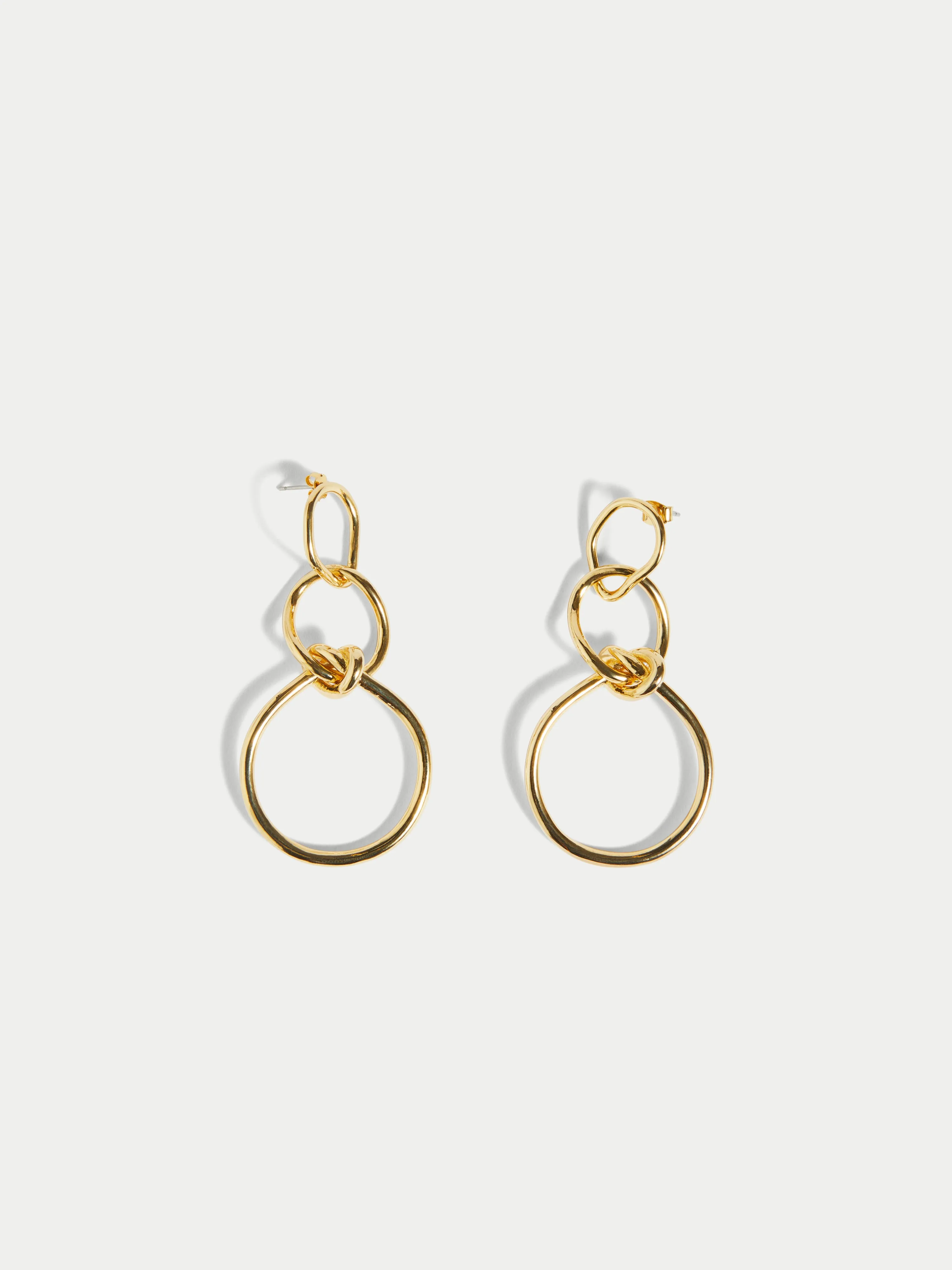 Fine Rope Twist Earring | Gold sold by Jigsaw