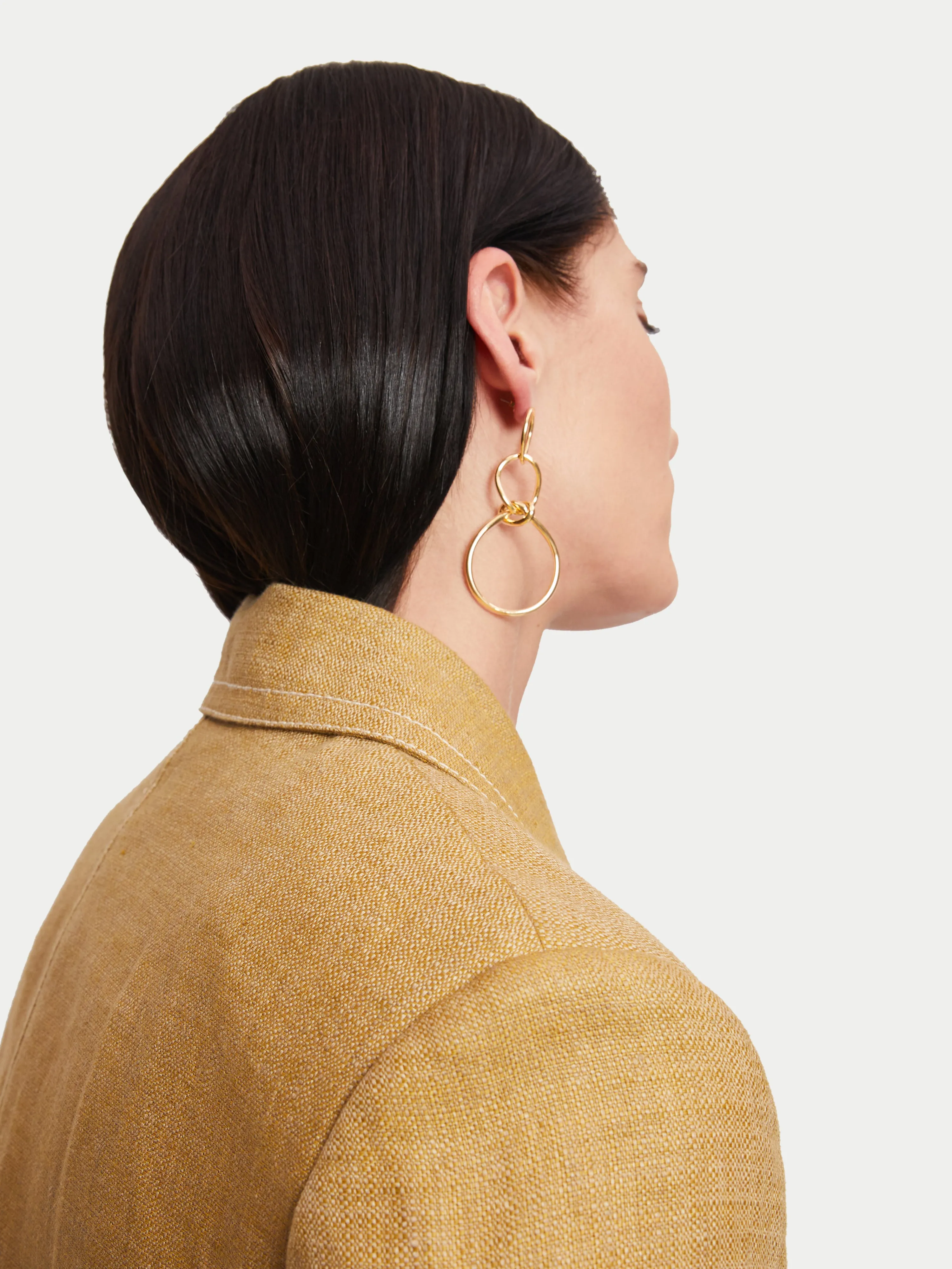 Fine Rope Twist Earring | Gold sold by Jigsaw product image thumbnail 4