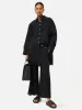Broderie Beach Trouser | Black sold by Jigsaw