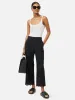 Broderie Beach Trouser | Black sold by Jigsaw