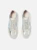 Portland Vintage Classic Trainer | Silver sold by Jigsaw