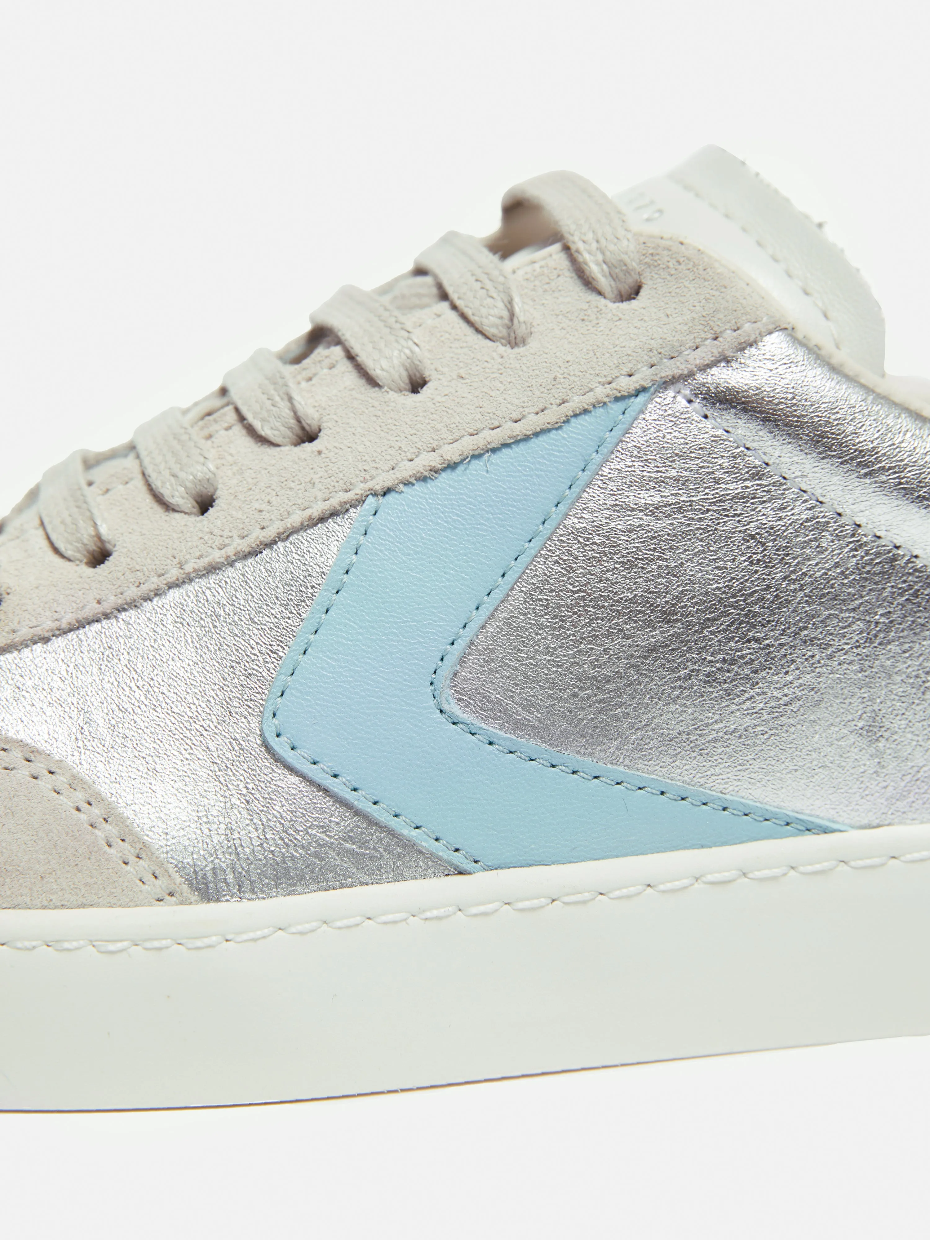 Portland Vintage Classic Trainer | Silver sold by Jigsaw product image thumbnail 4