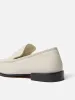 Frame Leather Loafer | White sold by Jigsaw