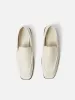 Frame Leather Loafer | White sold by Jigsaw