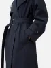 Nelson Cotton Trench Coat | Blue sold by Jigsaw