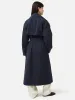 Nelson Cotton Trench Coat | Blue sold by Jigsaw