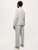 Herringbone Flannel Pyjamas | Grey sold by Jigsaw
