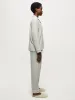Herringbone Flannel Pyjamas | Grey sold by Jigsaw