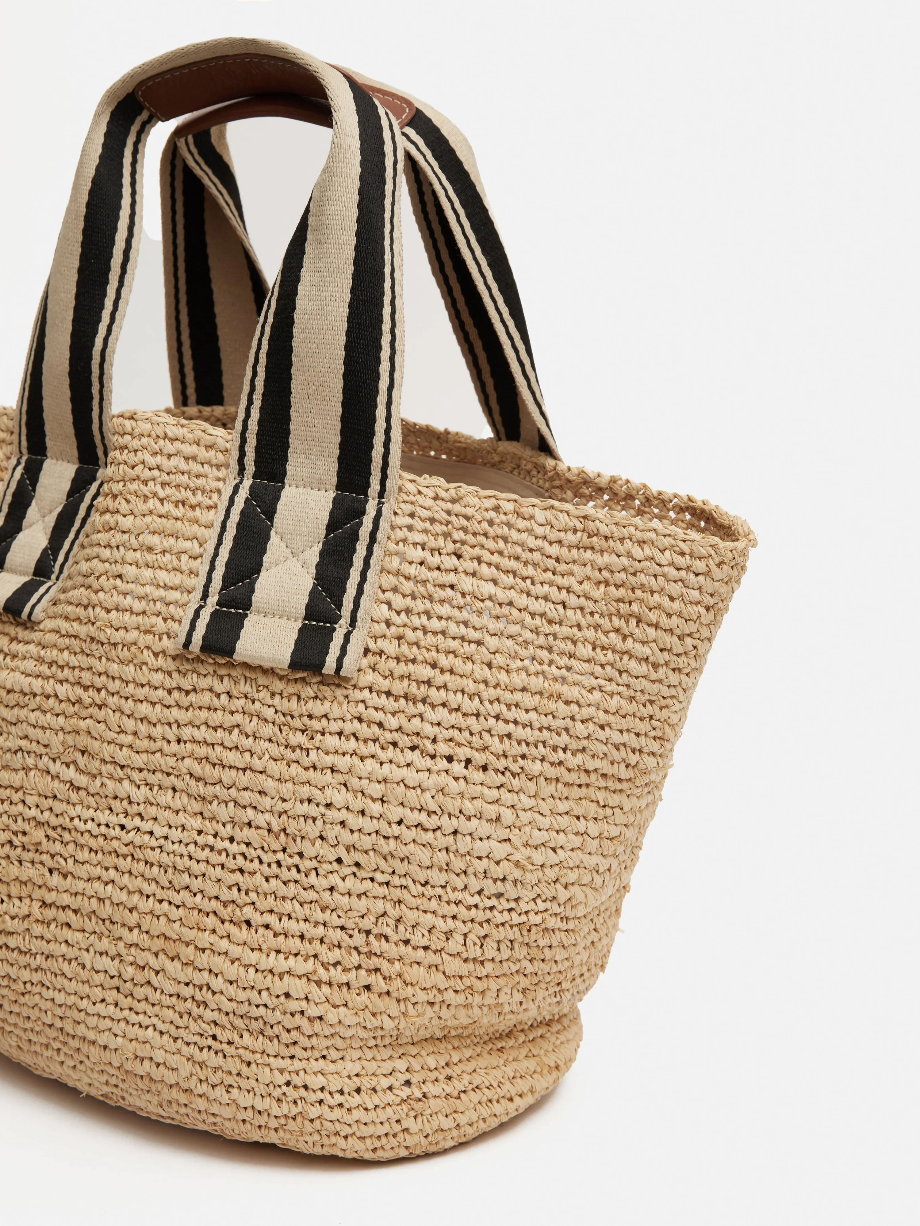 Soft Raffia Tote | Natural sold by Jigsaw product image thumbnail 3