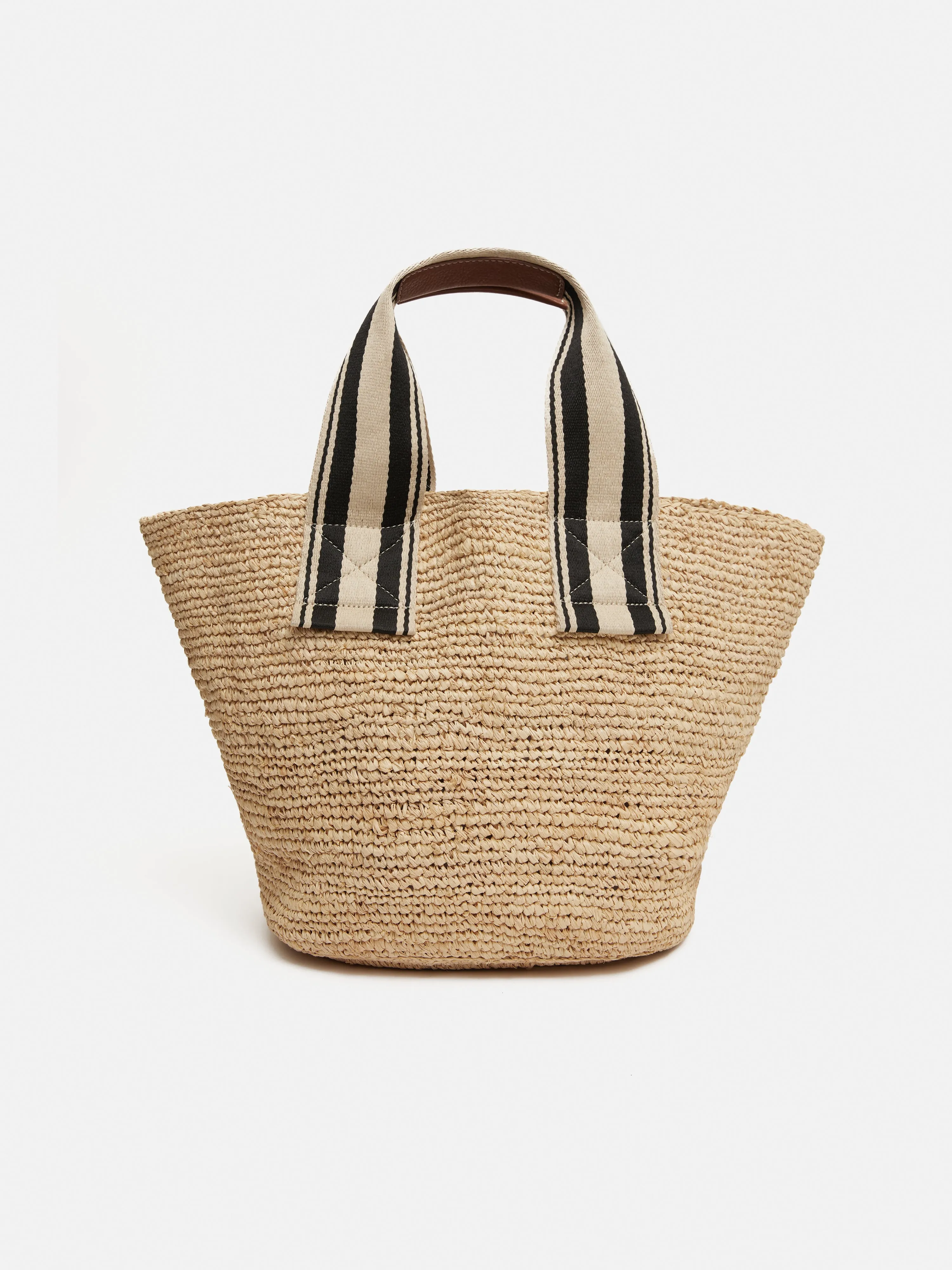 Soft Raffia Tote | Natural sold by Jigsaw