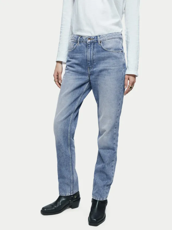 Nevan Original Cut Jean | Stonewash sold by Jigsaw