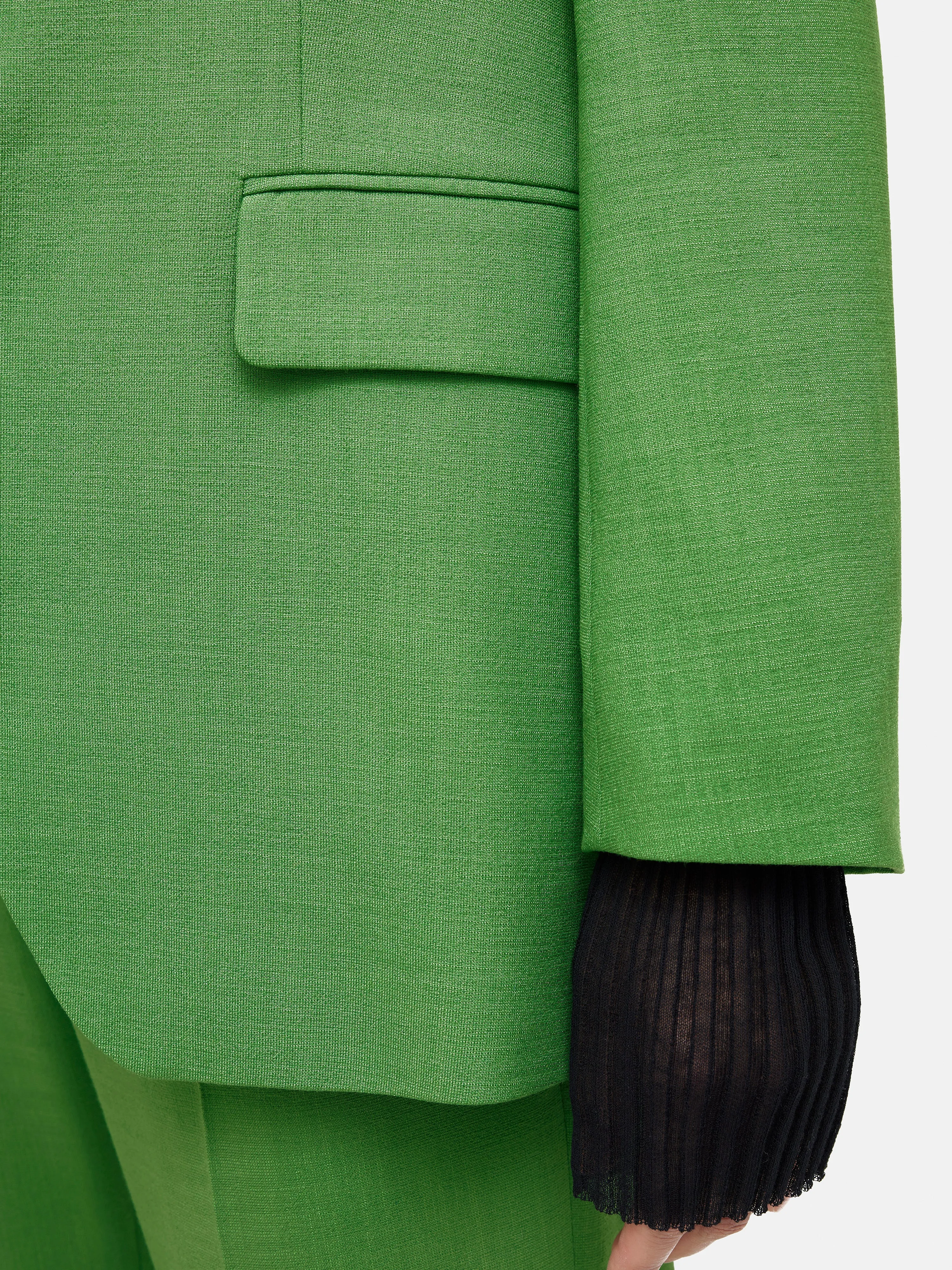 Crosshatch Knox Blazer | Green sold by Jigsaw product image thumbnail 4