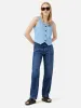 Hopsack Tailored Waistcoat | Blue sold by Jigsaw