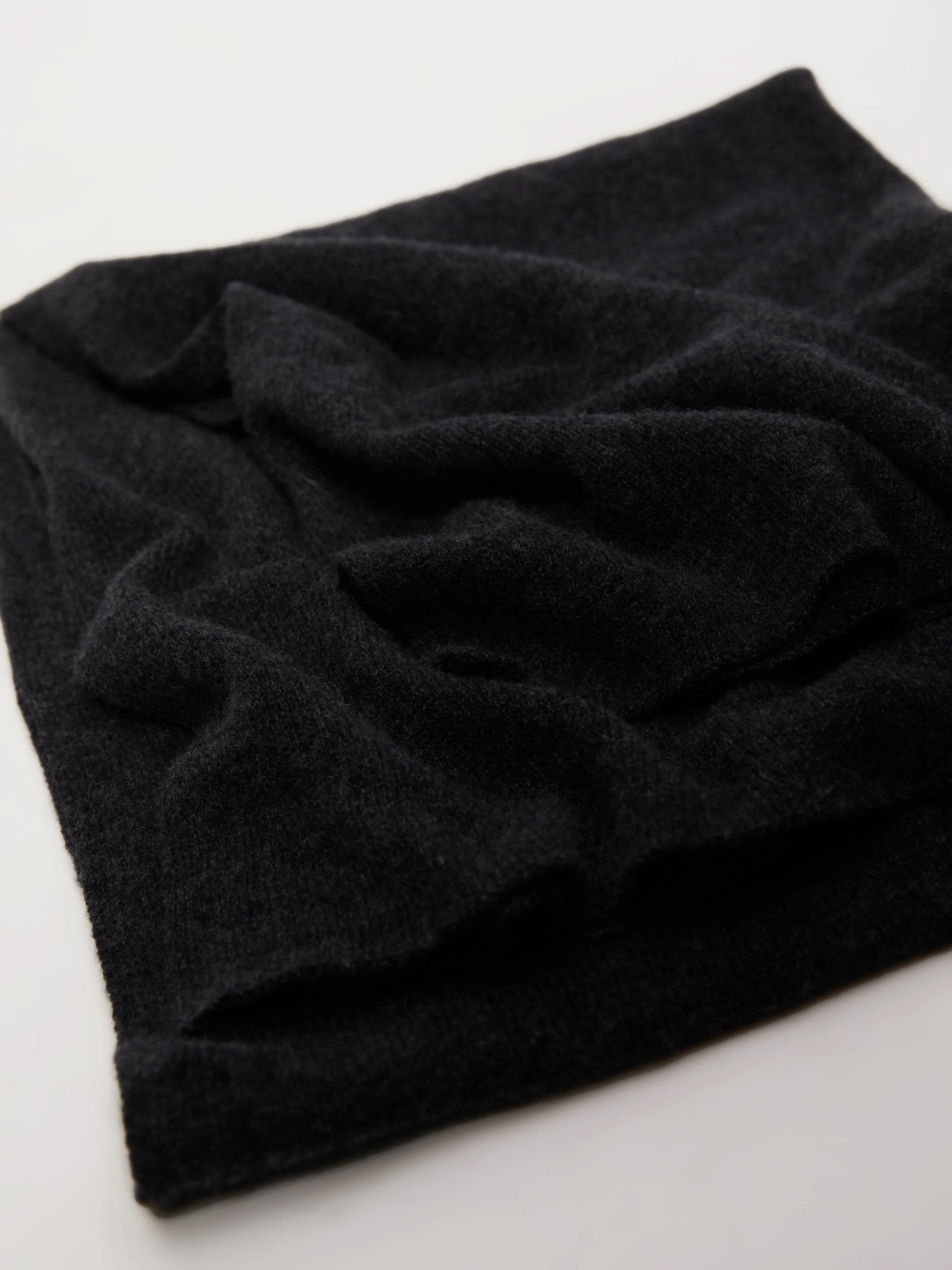 Sienna Wrap Scarf Cashmere | Charcoal sold by Jigsaw product image thumbnail 2