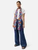 Abstract Meadow Gauze Scarf | Multi sold by Jigsaw