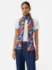Abstract Meadow Gauze Scarf | Multi sold by Jigsaw