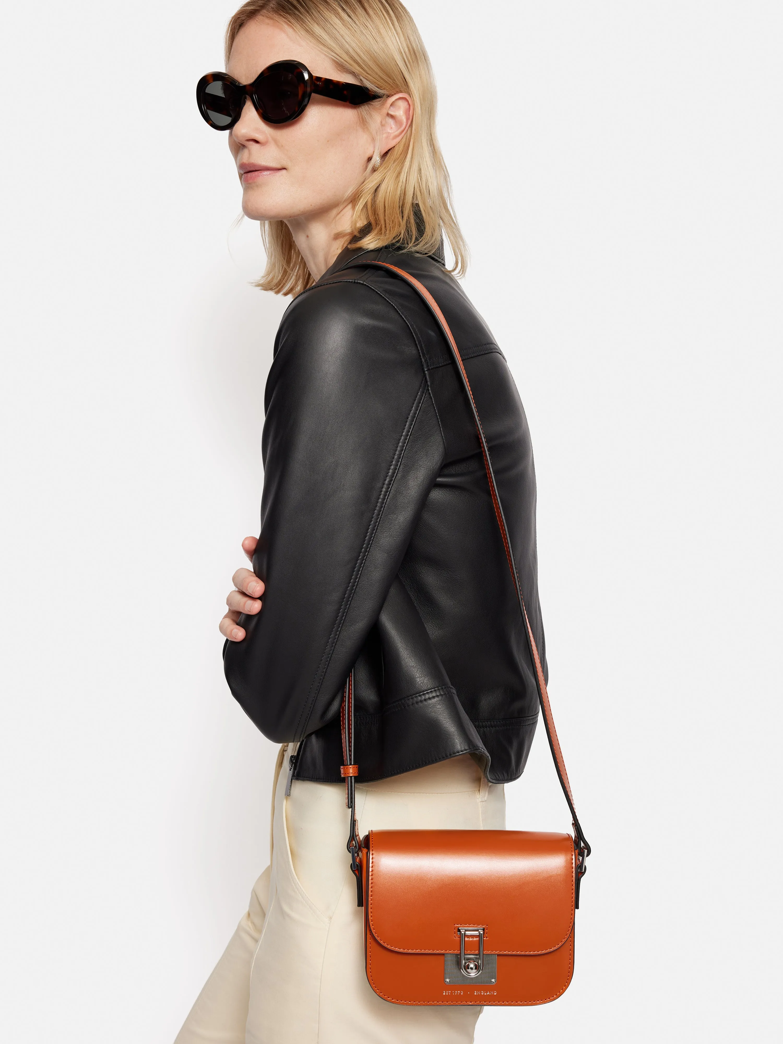 Meret Crossbody | Orange sold by Jigsaw product image thumbnail 2
