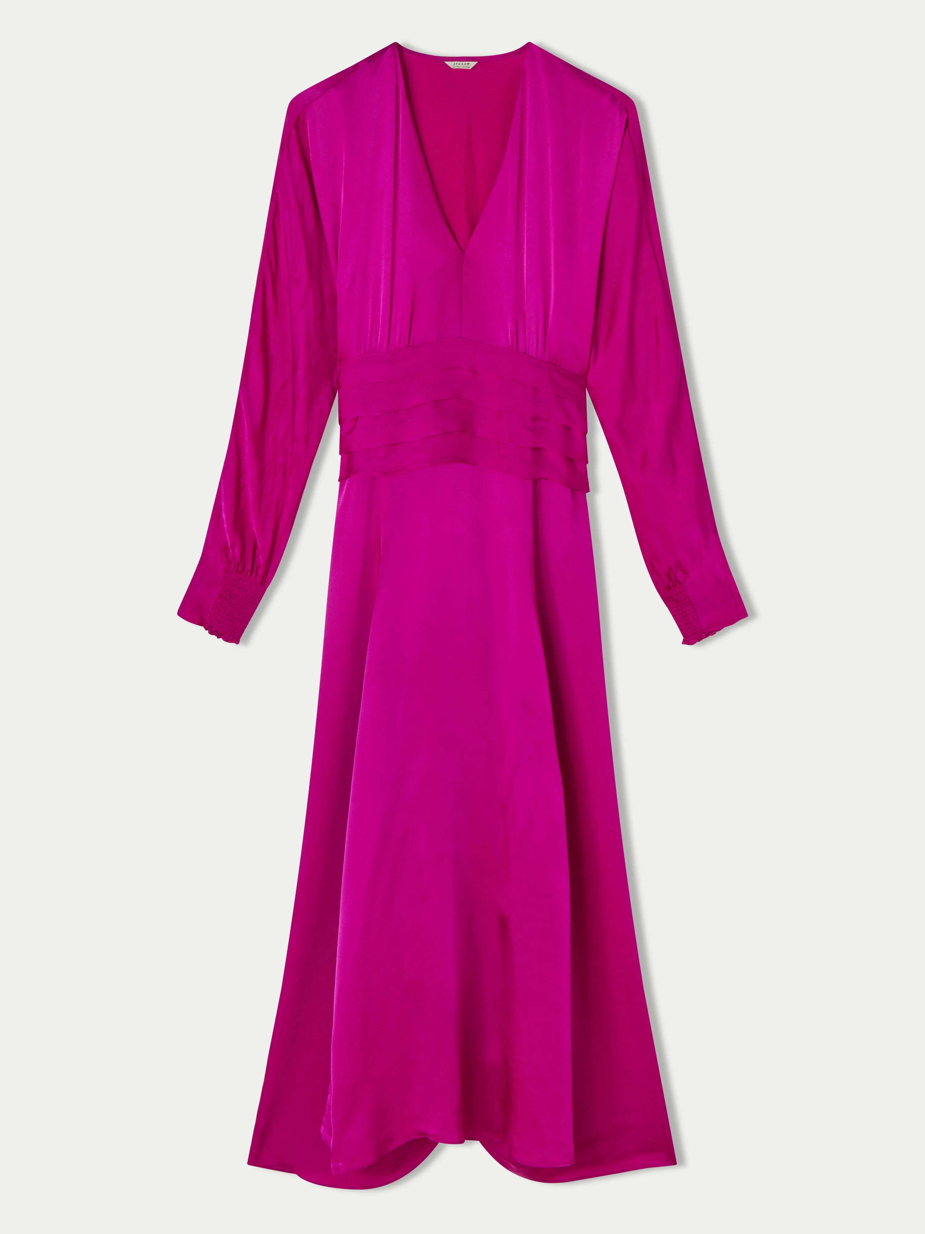 Hammered Satin Sash Dress | Pink sold by Jigsaw product image thumbnail 5