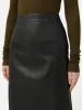 Leather Maxi Skirt | Black sold by Jigsaw