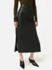 Leather Maxi Skirt | Black sold by Jigsaw