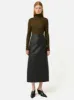Leather Maxi Skirt | Black sold by Jigsaw