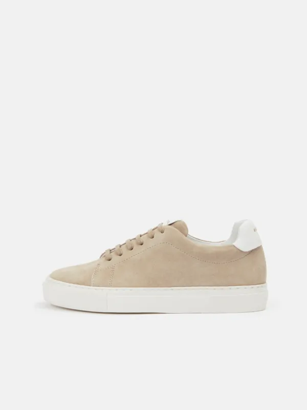 Miah Suede Trainer | Neutral sold by Jigsaw