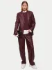 Wool Sculpted Sleeve Jumper | Burgundy sold by Jigsaw