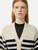 Wool Mariniere Cardigan | Navy sold by Jigsaw